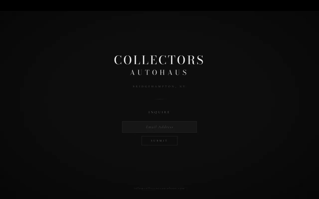 Collectors Autohaus · Before
